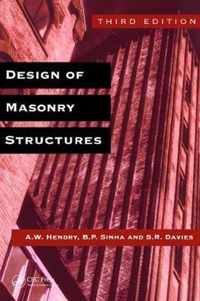 Design of Masonry Structures