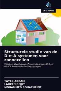 Structurele studie van de D--A-systemen voor zonnecellen