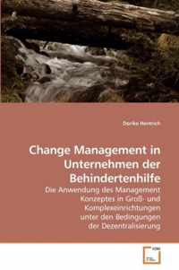 Change Management in Unternehmen der Behindertenhilfe