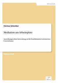 Mediation am Arbeitsplatz