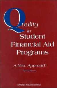 Quality in Student Financial Aid Programs