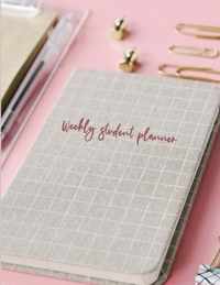 Weekly student planner