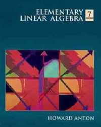 Elementary Linear Algebra