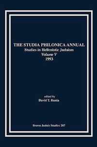 The Studia Philonica Annual V, 1993