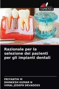 Razionale per la selezione dei pazienti per gli impianti dentali