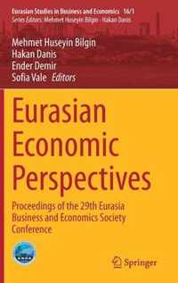 Eurasian Economic Perspectives