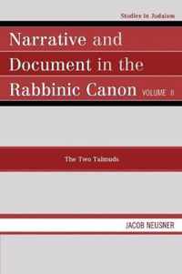 Narrative and Document in the Rabbinic Canon