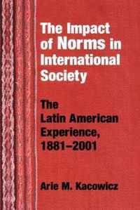 Impact of Norms in International Society