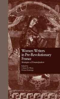 Women Writers in Pre-Revolutionary France