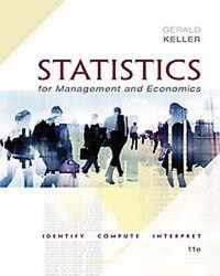 Statistics for Management and Economics + Xlstat Bind-In