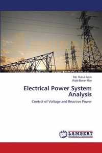 Electrical Power System Analysis