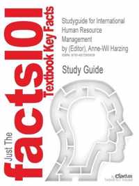 Studyguide for International Human Resource Management by Anne-Wil Harzing (Editor), ISBN 9781847872937