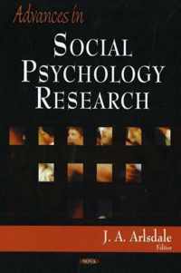 Advances in Social Psychology Research