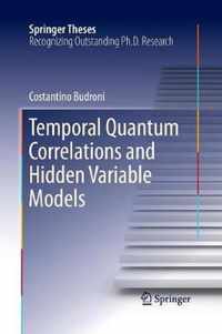 Temporal Quantum Correlations and Hidden Variable Models