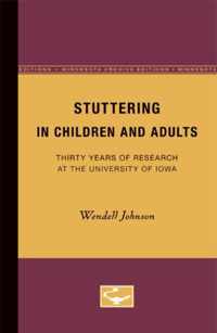 Stuttering in Children and Adults