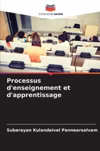 Processus d'enseignement et d'apprentissage