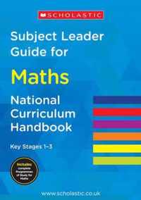 Subject Leader Guide for Maths- Key Stage 1       -3