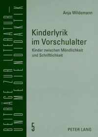 Kinderlyrik im Vorschulalter