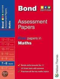 Bond First Papers In Maths 7-8 Years