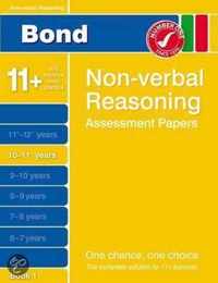 Bond Non-Verbal Reasoning Assessment Papers 10-11+ Years Book 1