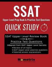 SSAT Upper Level Prep Book