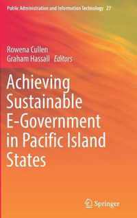 Achieving Sustainable E-Government in Pacific Island States