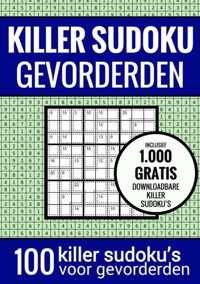 Sudoku Medium: KILLER SUDOKU - Puzzelboek met 100 Puzzels voor Gevorderden