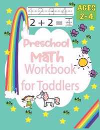 Preschool Math Workbook for Toddlers Ages 2-4