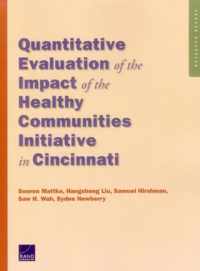 Quantitative Evaluation of the Impact of the Healthy Communities Initiative in Cincinnati