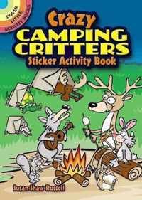 Crazy Camping Critters Sticker Activity Book