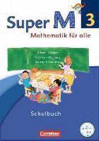 Super M 3. Schuljahr. Schülerbuch mit Kartonbeilagen. Westliche Bundesländer