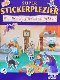 Super Stickerplezier met trollen, griezels en heksen.