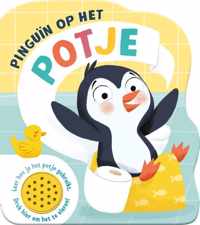 1 geluid shaped  -   Geluidboek Kleine Pinguïn op het potje