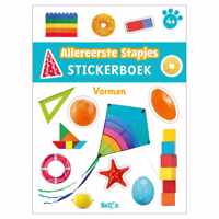 Allereerste stapjes 0 -  Stickerboek vormen 4+