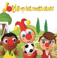 Jokie 4 -   Jokie op het voetbalveld