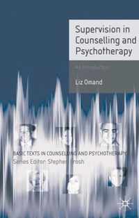 Supervision in Counselling and Psychotherapy