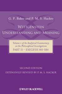 Wittgenstein Underst & Mean Vol 1 Part 2