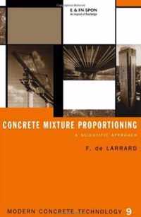 Concrete Mixture Proportioning