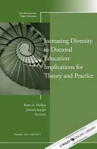 Increasing Diversity in Doctoral Education: Implications for Theory and Practice