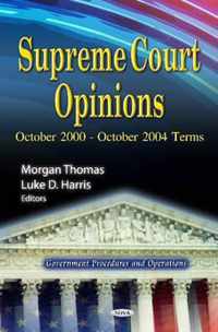 Supreme Court Opinions