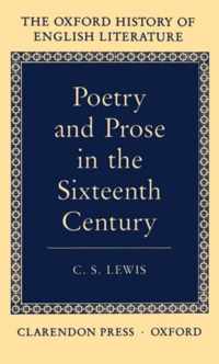 Poetry and Prose in the Sixteenth Century