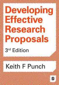 Developing Effective Research Proposals