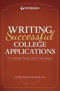 Writing Successful College Applications