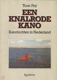 Een knalrode kano