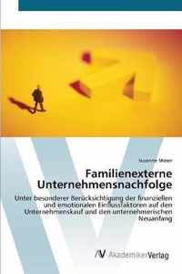 Familienexterne Unternehmensnachfolge