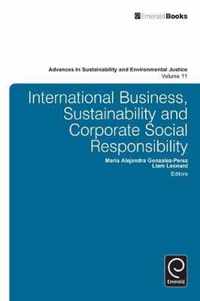 International Business, Sustainability and Corporate Social Responsibility