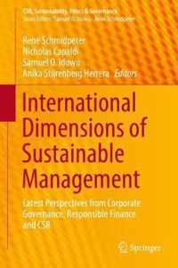 International Dimensions of Sustainable Management