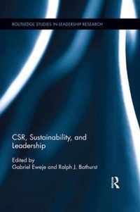 CSR, Sustainability, and Leadership