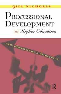 Professional Development in Higher Education