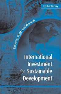 International Investment for Sustainable Development